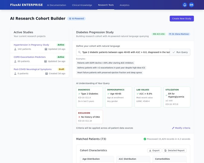 Research Cohort Builder