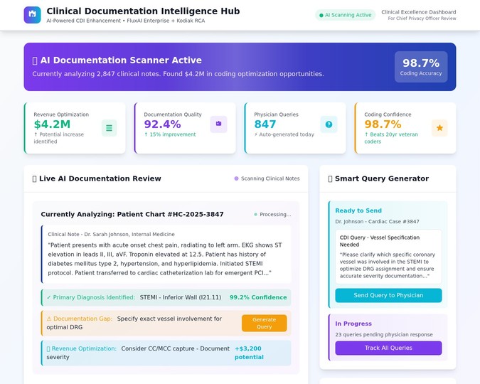 Clinical Documentation Intelligence Hub