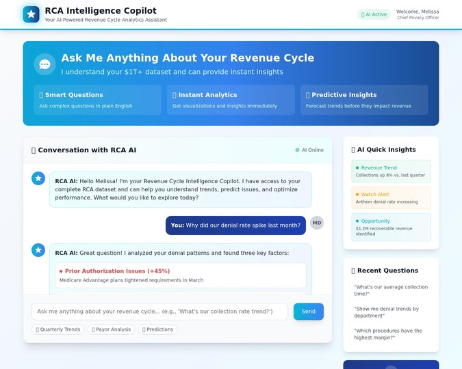 RCA Intelligence Copilot 